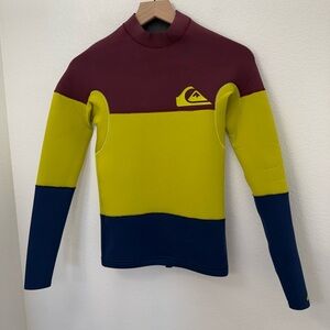 Quicksilver Wetsuit Top Size Small